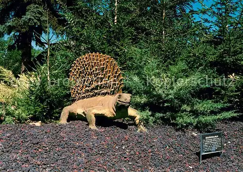 AK / Ansichtskarte Dinosaurier Edaphosaurus Dinosaur Gardens Vernal Utah  Kat. Tiere