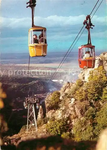 AK / Ansichtskarte Seilbahn Thale  Kat. Bahnen