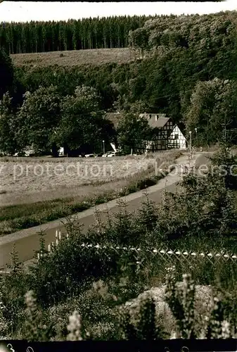 AK / Ansichtskarte Hoheleye Gasthof Graberhof Kat. Winterberg