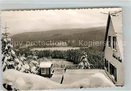 AK / Ansichtskarte Winterberg Hochsauerland Pension Schau ins Land Kat. Winterberg