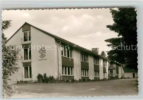 AK / Ansichtskarte Winterberg Hochsauerland Evangelisches Altersheim Tannenwehme Kat. Winterberg