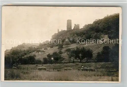 AK / Ansichtskarte Bingen Rhein Ruine Ehrenfels  Kat. Bingen am Rhein