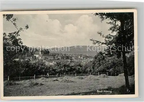 AK / Ansichtskarte Bad Koenig Odenwald Panorama Kat. Bad Koenig