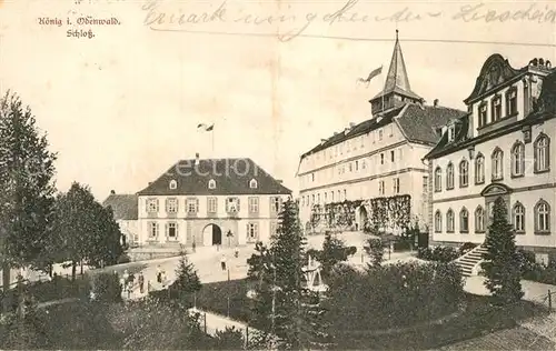 AK / Ansichtskarte Bad Koenig Odenwald Schloss Kat. Bad Koenig