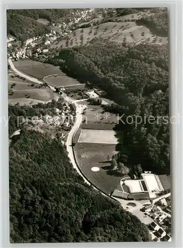 AK / Ansichtskarte Weinheim Bergstrasse Fliegeraufnahme Gorxheimertal Kat. Weinheim