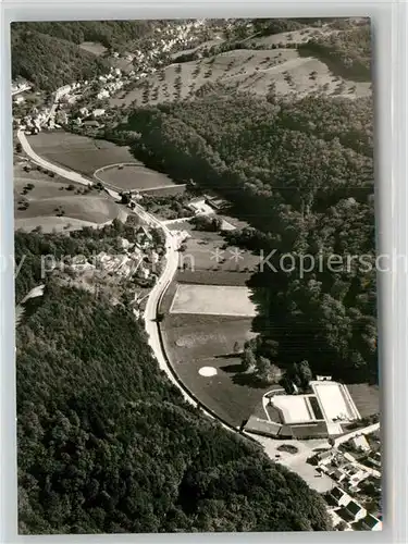 AK / Ansichtskarte Weinheim Bergstrasse Gorxheimertal Fliegeraufnahme Kat. Weinheim