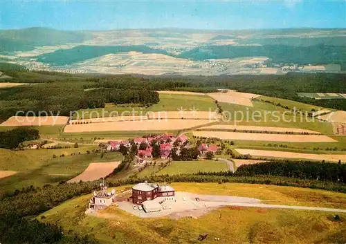 AK / Ansichtskarte Rischenau Berghotel und Gaststaette Koeterberg Fliegeraufnahme Kat. Luegde