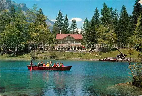 AK / Ansichtskarte Blausee BE im Kandertal Berner Oberland Kat. Blausee Mitholz