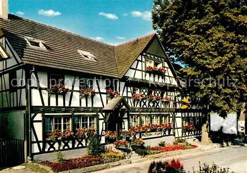 AK / Ansichtskarte Sasbachwalden Gasthaus Engel Kat. Sasbachwalden