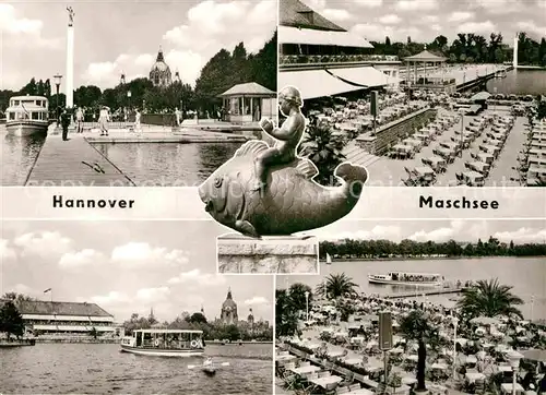 AK / Ansichtskarte Hannover Partien am Maschsee  Kat. Hannover