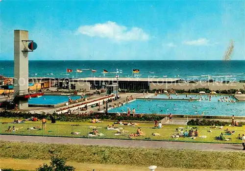 AK / Ansichtskarte Groemitz Ostseebad Beheiztes Meerwasser Schwimmbad Kat. Groemitz