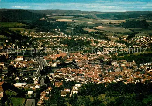 AK / Ansichtskarte Rotenburg Fulda Fliegeraufnahme Kat. Rotenburg a.d. Fulda