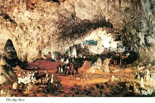 AK / Ansichtskarte Hoehlen Caves Grottes Big Shot Carlsbad Caverns National Park New Mexico  Kat. Berge