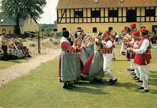 AK / Ansichtskarte Tanz Taenzer Gamle Danses Vaern Pakhuset