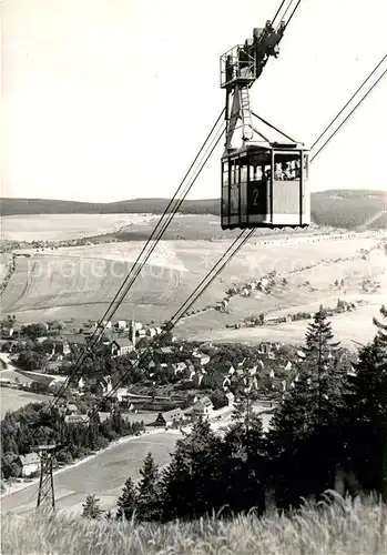 AK / Ansichtskarte Seilbahn Oberwiesenthal  Kat. Bahnen