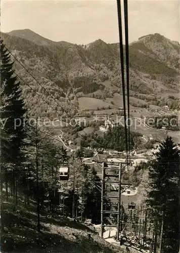 AK / Ansichtskarte Seilbahn Kampenwand Aschau Chiemgau Kat. Bahnen