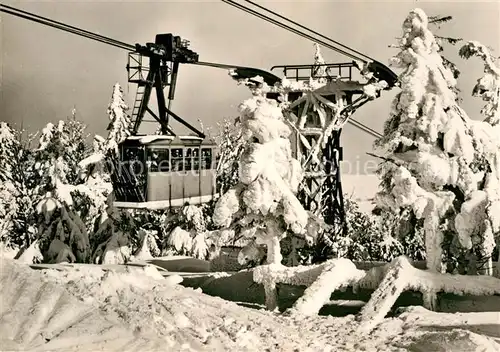 AK / Ansichtskarte Seilbahn Fichtelberg Oberwiesenthal  Kat. Bahnen