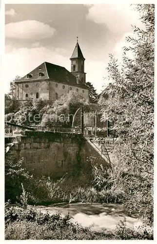 AK / Ansichtskarte Hornbach Zweibruecken Evangelische Kirche  Kat. Zweibruecken