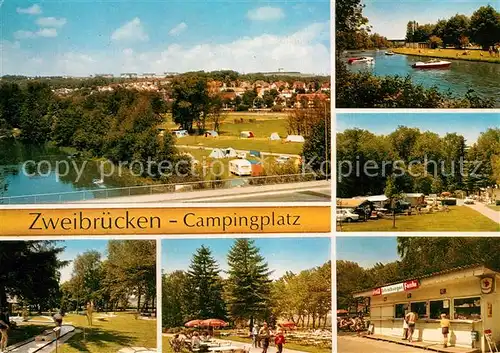 AK / Ansichtskarte Zweibruecken Campingplatz  Kat. Zweibruecken