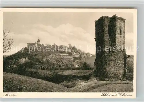 AK / Ansichtskarte Montabaur Westerwald Schloss Wolfsturm  Kat. Montabaur