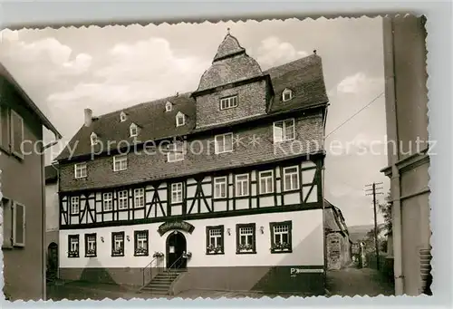 AK / Ansichtskarte Nastaetten Taunus Hotel zur alten Post Kat. Nastaetten