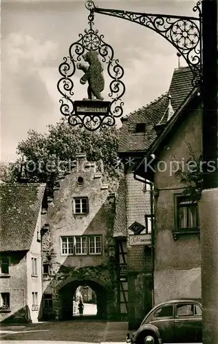 AK / Ansichtskarte Erbach Odenwald Staedtelbogen Kat. Erbach