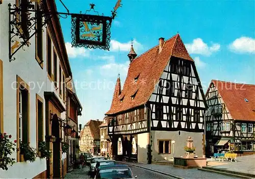 AK / Ansichtskarte Michelstadt Rathaus Kat. Michelstadt