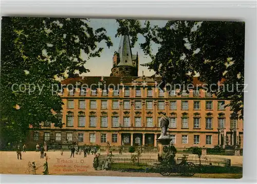 AK / Ansichtskarte Erbach Odenwald Schloss Denkmal des Grafen Franz Kat. Erbach