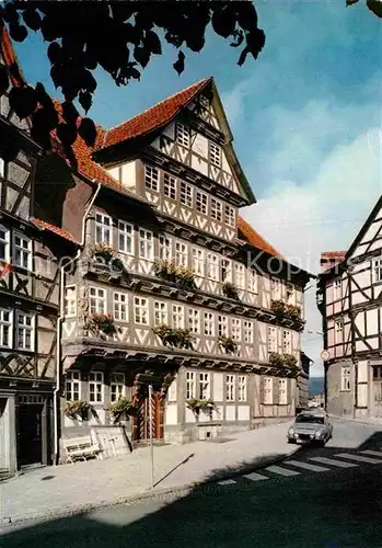 AK / Ansichtskarte Bad Sooden Allendorf Buergerhaus Fachwerkhaus Kat. Bad Sooden Allendorf