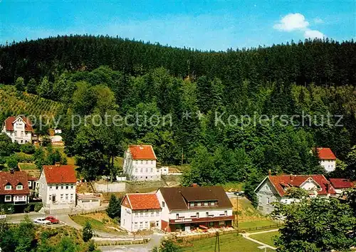 AK / Ansichtskarte Wildemann Hotel Pension Hafermarkt Kat. Wildemann Harz