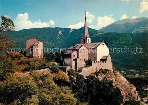 AK / Ansichtskarte Raron VS Burgkirche Kat. Raron