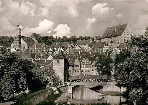 AK / Ansichtskarte Schwaebisch Hall Mauerstrasse Michaelskirche Kornhaus Kat. Schwaebisch Hall