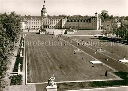 AK / Ansichtskarte Karlsruhe Baden Schloss