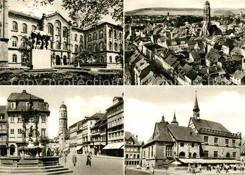 AK / Ansichtskarte Goettingen Niedersachsen Auditorium Teilansicht St Jacobi Kirche Weenderstrasse Rathaus Kat. Goettingen