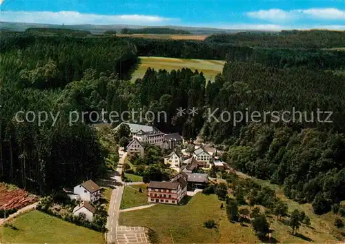 AK / Ansichtskarte Marienthal Westerwald Waldhotel Imhaeuser Fliegeraufnahme Kat. Seelbach bei Hamm (Sieg)