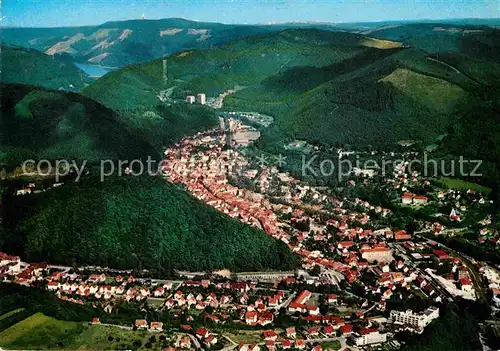 AK / Ansichtskarte Lauterberg Bad Fliegeraufnahme Odertalsperre Kat. Bad Lauterberg im Harz