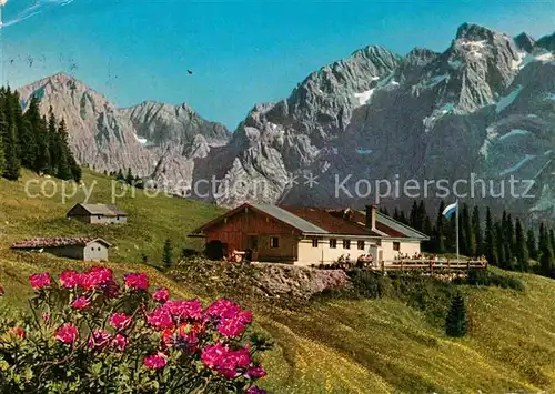 AK / Ansichtskarte Hoher Goell Oberahornkaser Kuchler Goell Kat. Berchtesgaden