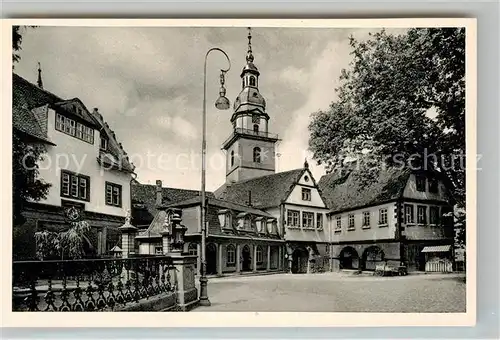 AK / Ansichtskarte Erbach Odenwald Marktplatz Kat. Erbach