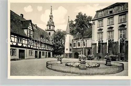 AK / Ansichtskarte Erbach Odenwald Schlosshof Kat. Erbach