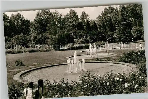 AK / Ansichtskarte Zweibruecken Rosengarten  Kat. Zweibruecken