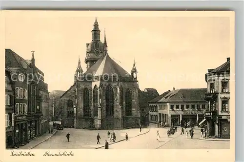 AK / Ansichtskarte Zweibruecken Alexanderkirche Kat. Zweibruecken