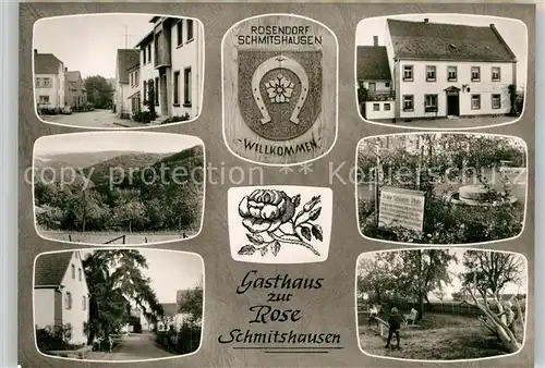 AK / Ansichtskarte Schmitshausen Gasthaus zur Rose  Kat. Schmitshausen