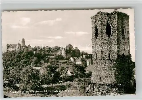 AK / Ansichtskarte Montabaur Westerwald Schloss Wolfsturm Kat. Montabaur