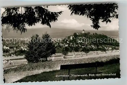 AK / Ansichtskarte Montabaur Westerwald Blick vom Himmelfeld Kat. Montabaur