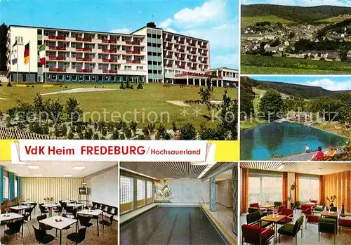 AK / Ansichtskarte Fredeburg Schmallenberg Erholungsheim 