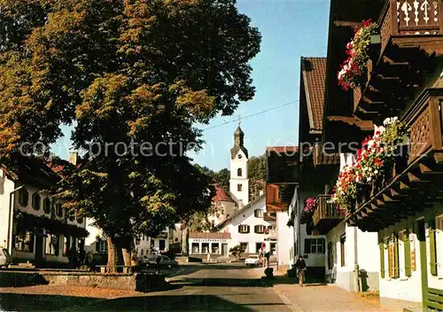 AK / Ansichtskarte Bad Kohlgrub Hauptstrasse  Kat. Bad Kohlgrub