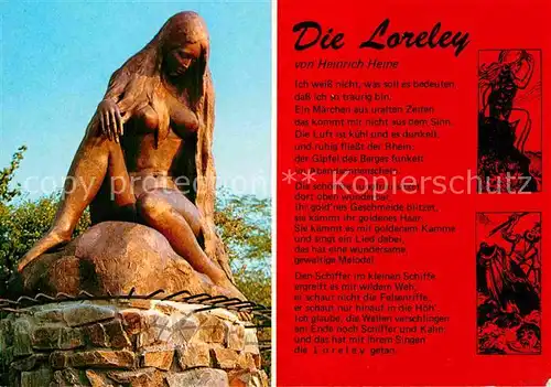 AK / Ansichtskarte St Goarshausen Loreley  Kat. Sankt Goarshausen