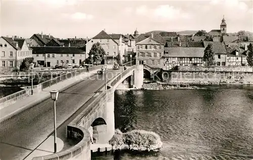 AK / Ansichtskarte Witzenhausen Werrabruecke  Kat. Witzenhausen