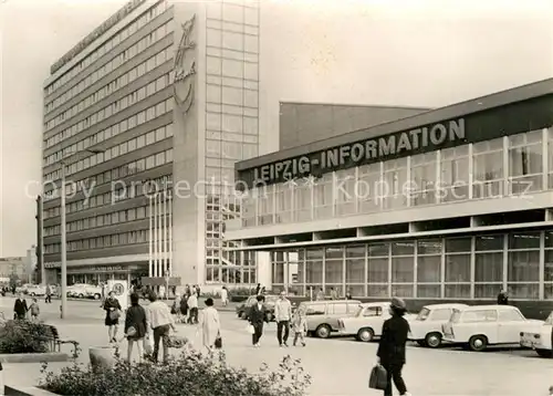 AK / Ansichtskarte Leipzig Pelz Zentrum  Kat. Leipzig