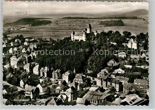 AK / Ansichtskarte Montabaur Westerwald Fliegeraufnahme Schloss Kat. Montabaur